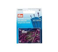 Prym Grasp Pins, Metal, Purple, 9.3 x 6.7 x 1.5 cm