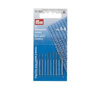 Prym Hand Sewing Needles Jersey 5-9 Ass and Ball Point - silver