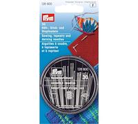 Prym Assorted Tapestry and darning Sewing Needles, Metal, Silver, 79.5 x 1.7 x 0.7 cm