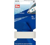 Prym Hemming Web 20mm w. Backing Paper wht, White, 5 m