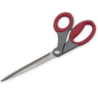 Prym Hobby Sewing Scissors Red Grey 23 cm