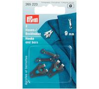 Prym Hook & Bar Fasteners Black - per pack of 2