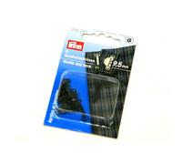 Prym Hooks and Bars for Trousers and Skirts, Metal, Black, 9.3 x 5.7 x 0.7 cm