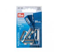 Prym Hook & Bar Fasteners Silver - per pack of 2