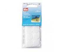 Prym Hook & Loop Stick On Dots White - per pack