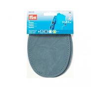 Prym Imitation Suede Elbow Patches Medium Blue - per pack of 2