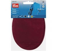 Prym Imitation Suede Elbow Patches Wine - per pack of 2