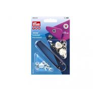 Prym Jersey Button Effect Snaps Press Fasteners Red - per pack of 7