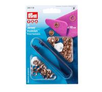 Prym Jersey Press Fastener 10mm Copper-Coloured - Brass Closure | 390 119