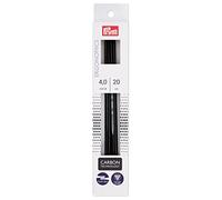 Prym Knitting Pins, Black, 4mm