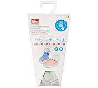 Prym Leather Soles Slipper and Sock, Grey, 23 x 11 x 3 cm