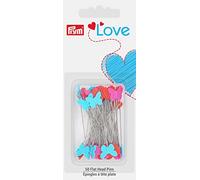 Prym Love 2-1/8", 50 pc Flat Head Pins, Multicolor