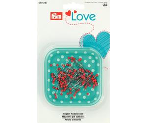 PRYM Love Magnetic Pin Cushion and 9g Glass Head Pins 610 287