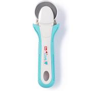 Prym Love Rotary Cutter 45 mm, Metal, Light Blue/White, 24 x 8.5 x 3 cm