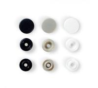 Prym Love Round Colorsnap Non Sew Fastners Blue/grey/white/mix 12.4mm 30Pcs