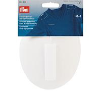 Prym Shoulder pads Raglan with hook and loop fastening white, polyester, M-L 115 x 150 x 11 mm, weiß, 2 Stück