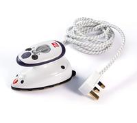 Prym Travel Mini Steam Iron UK Plug - Needlework Sewing Crafts Fabric 611916