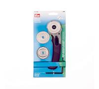 Prym Rotary Cutter, Stainless Steel, Blue, Purple, Silver, 1-Pack