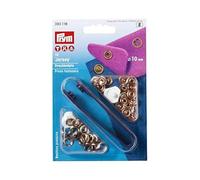 Prym Press Fasteners, Metal, Copper, 14 x 9.3 x 2.5 cm