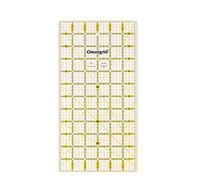 Prym Ruler, Transparent, Black, Yellow, 6 x 12 inch