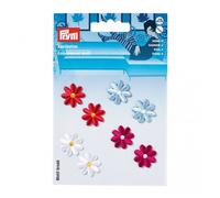 Prym Patch Motif Flowers - per pack of 8