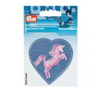 Prym Patch Motif Heart Unicorn - each