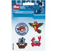 Prym Patch Motif Pirates - per pack of 4