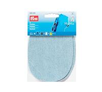 Prym Patches Denim for Ironing/Sewing on 14x10 cm Light Blue, 929300-1