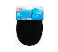Prym Patches Leatherette sew-on 14x10 cm Black, 14 x 10 cm, Schwarz, 2 Stück