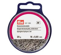 Prym Pins 0.65 x 16mm Silver, Iron, 16 x 0,65mm