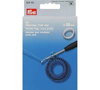 Prym Crochet Rings, White, One Size