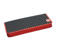 Prym - Polka Dots Black-White (20 x 43cm) Knitting Needle Case - 1 Unit