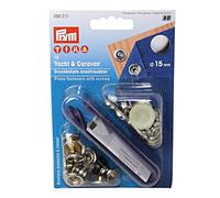 PRYM Press Dot Fastener 15mm Yacht Caravan x10 pcs