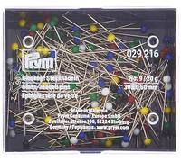 Prym PRYM_029216-1 Glass-Headed Pins No. 9 Assorted col 0.60 x 30 mm