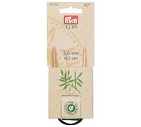 Prym Knitting Needles, Bamboo, Natural, One Size