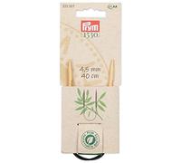 Prym - Prym 1530 Bamboo (40cm, 4.50mm) Circular Knitting Needle - 1 Unit
