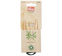 Prym - Prym 1530 Bamboo Circular (40cm, 7.00mm) Needle - 5 Pieces