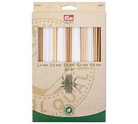 Prym - Prym 1530 Double-Pointed (2.50-4.50mm) Bamboo Needle Set - 1 Unit
