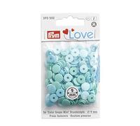 Prym PRYM_393502-1 Love Color Snaps Fasteners Mini Mint 36 pcs, One Size