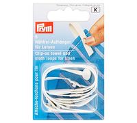 Prym PRYM_401206-1 Clip-On Towel and Cloth Loops for Linen White
