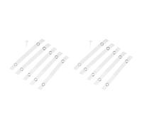 Prym PRYM_401206-1 Clip-On Towel and Cloth Loops for Linen White (Pack of 2)