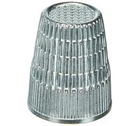 Prym PRYM_431862-1 16.0 mm Thimble Zinc Die Cast, Silver
