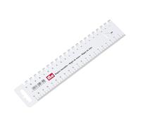 Prym PRYM_610730-1 Hand Gauge, White, 23x5x0.02 Cm