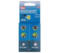 Prym - Prym (7.5-9mm) Tool Set for Tubular Rivets - 4 Pieces, Silver/Light Green