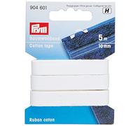 Prym PRYM_904601-1 Cotton Tape 10 mm White