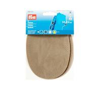 Prym PRYM_929372-1 Patches Imitation Suede for Ironing/Sewing on 14x10 cm Stone