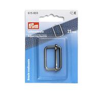 Prym Buckle, Steel, Gunmetal, 25 mm
