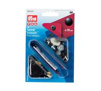 Prym Press Fasteners, Black, 15 mm