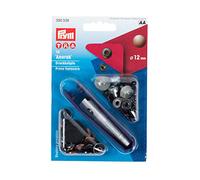 Prym Non-Sew Metal Press Fasteners, Antique Copper, 12 mm