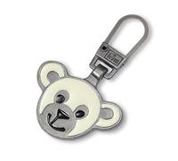 Prym Zipper – Bear – Silver / White – 1 Unit